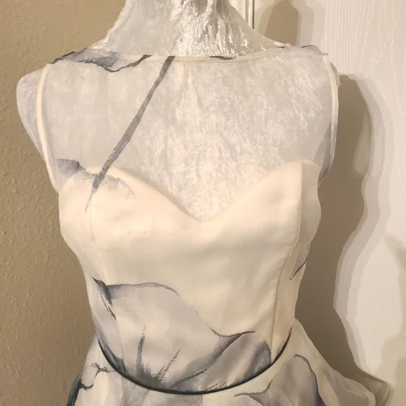 Nha knahn layered ruffle sheer skater style dress - Picture 4 of 10